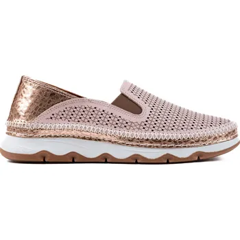 Dámské polobotky Letizia Dámské lososové slip-on polobotky s perforací Velikost: 42