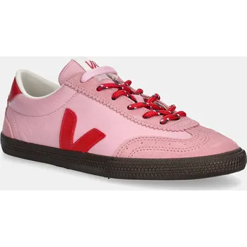 Dámská obuv Kožené tenisky Veja Volley VO2021182A růžová 30X, EUR 37