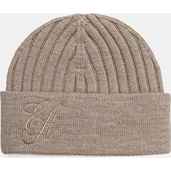 Čepice Vlněná čepice Emporio Armani EW003120.AF19981 béžová 80X, vel. M