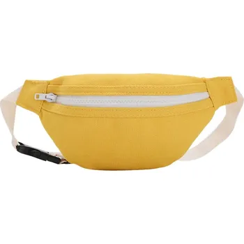 Outdoorové zavazadlo Dětská ledvinka na pásek | pouzdro s páskem pro děti - žlutá