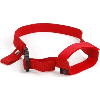 Náhubek pro psa Nylonový náhubek pro malé psy - červená,XL