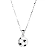 Evolution Group - Pavona Stříbrný náhrdelník s přívěskem fotbalového míče 62034 + 2 měsíce na vrácení zboží