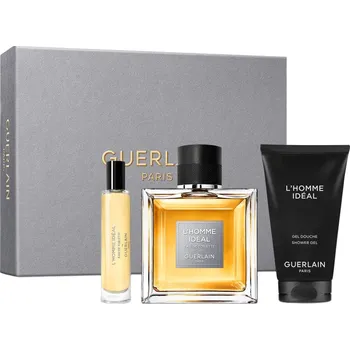 Pánský parfém Guerlain L'Homme Ideal set toaletní voda ve spreji 100 ml + toaletní voda ve spreji 10 ml + sprchový gel 75 ml