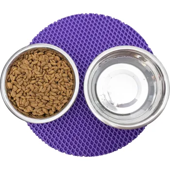 Miska pro psa Podložka pod misku Max-Dywanik červená 1 l