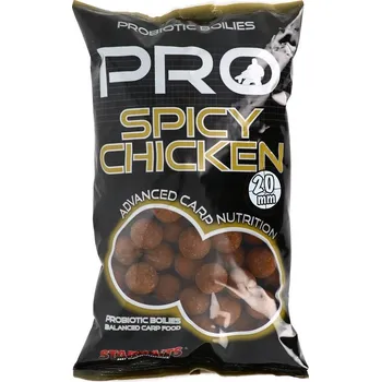 Boilies Starbaits Boilie Probiotic Spicy Chicken Hmotnost: 1kg, Průměr: 14mm
