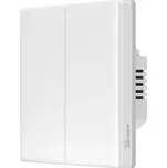 Smart Wi-Fi dotykový nástěnný spínač Sonoff TX T5 2C (2-kanálový)