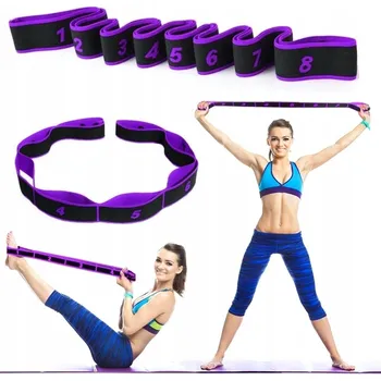 Guma, Gymnastická guma/páska na protahování - Cvičební guma - Fialová