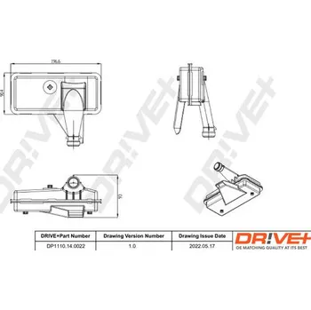 Hydraulický filtr Hydraulický filtr, automatická převodovka Dr!ve+ DP1110.14.0022
