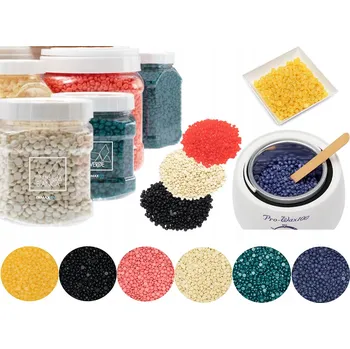 1000 g tvrdý vosk na depilaci, přírodní depilace