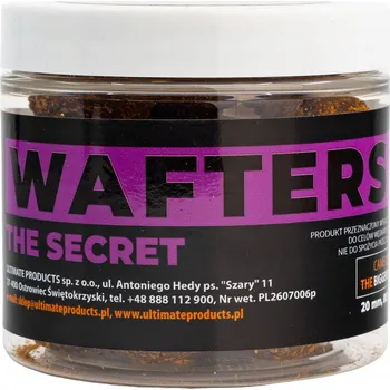 Boilies Nástražní boilies Ultimate Products Wafters The Secret 20mm