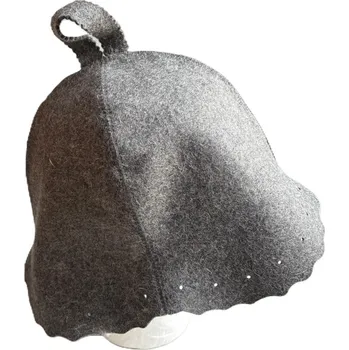 Klobouk BELUTO Klobouk do sauny - tmavě šedý