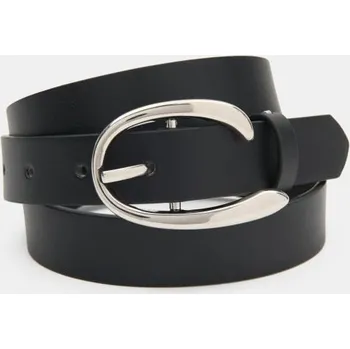 Opasek Sinsay - Pásek se sponou ve stříbrné barvě - černá - 671IA-99X - 671IA-99X-XS