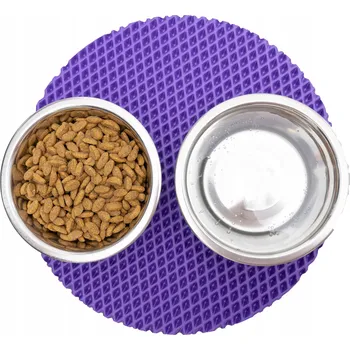 Miska pro psa Podložka pod misku Max-Dywanik červená 1 l