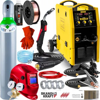 Svářečka INVERTOROVÁ SVÁŘEČKA MIGOMAT MAGNUM MIG 315 SYNERGIE 4X4 MMA 315A 400V BODOVÁ