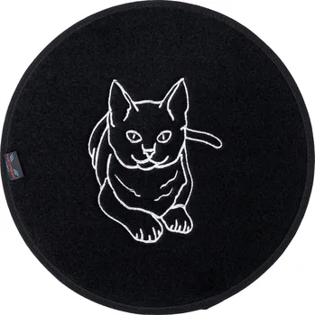 Miska pro psa Textilní podložka pod misku (cestovní) Max-Dywanik černá 1 l