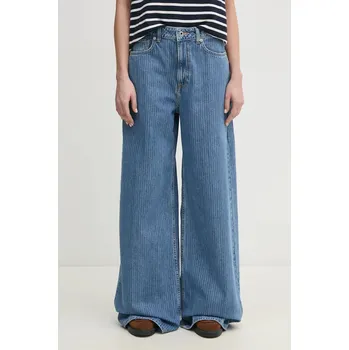 Dámské džíny Džíny Pepe Jeans WIDE LEG JEANS UHW JAIMY PL204740ID1 modrá 55X, vel. 26/32