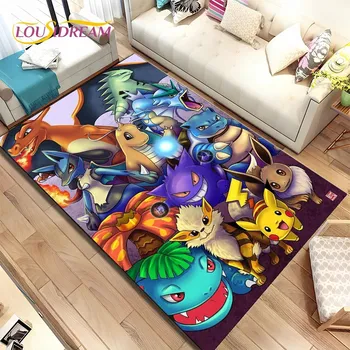 Koberec Dětský koberec s Pokemon motivem | do dětského pokoje - 21,100x150cm
