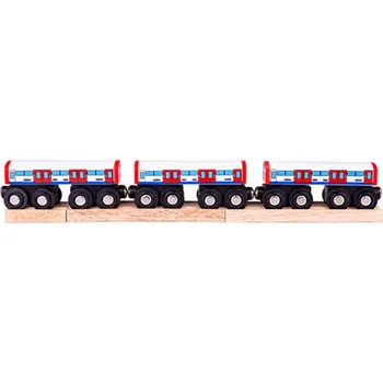 Vláček a vláčkodráha Bigjigs Rail Vagóny metra