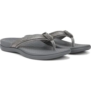 Pánská treková obuv VIONIC - zdravotní žabky TIDE 2.0, cínová Velikost: 45