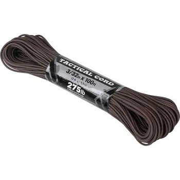 Lano Para lano Atwoood Rope MFG 275 Paracord 30 m - hnědé