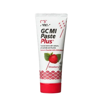 zubní pasta GC MI Paste Plus dentální krém, jahoda, 40 g + Dárek k nákupu