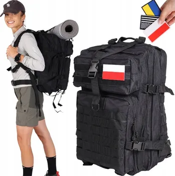 turistický batoh BATOH TREKINGOVÝ BATOH, PROSTORNÝ, NASTAVITELNÝ, 45 L, POHODLNÝ VÝLET, MOTOR