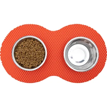 Miska pro psa Podložka pod misku Max-Dywanik červená 1 l