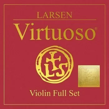 Struna pro kytaru a smyčcový nástroj Larsen Virtuoso violin SET E ball end Struny pro housle (Jako nové)