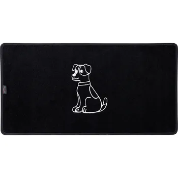 Miska pro psa Textilní podložka pod misku (cestovní) Max-Dywanik černá 1 l