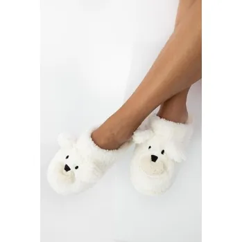 Dámské ponožky Papuče Sensis Mary Bílá 38-39