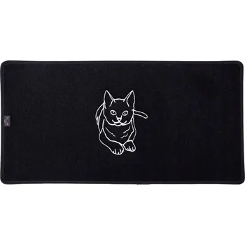 Miska pro psa Textilní podložka pod misku (cestovní) Max-Dywanik černá 1 l