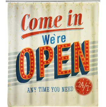 Sprchový závěs Textilní sprchový Závěs Wenko 180 x 200 cm