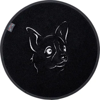 Miska pro psa Textilní podložka pod misku (cestovní) Max-Dywanik černá 1 l