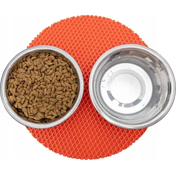 Miska pro psa Podložka pod misku Max-Dywanik červená 1 l