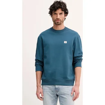 Pánské oblečení Mikina Calvin Klein Jeans LV04RC273G tyrkysová 69X, vel. XL