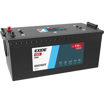 Autobaterie Autobaterie EXIDE Endurance+PRO GEL 210Ah, 12V, ED2103T
