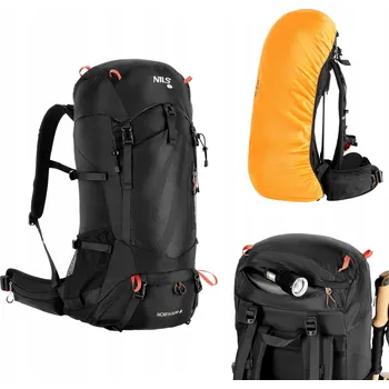 turistický batoh Turistický Batoh Nils Camp 15-07-149 61-80 l černý