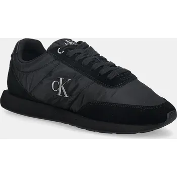 Pánské tenisky Tenisky Calvin Klein RETRO RUNNER ESS MIX MAT YM0YM01361 černá 99A, EUR 45