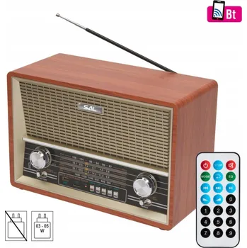 IP kamera Síťové/bateriové rádio AM, FM, SW Somogyi RRT 4B