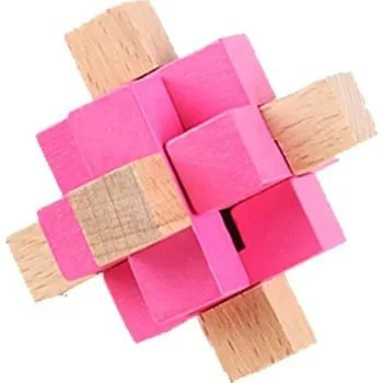 Hlavolam Barevný hlavolam kostka | dřevěný hlavolam - 8