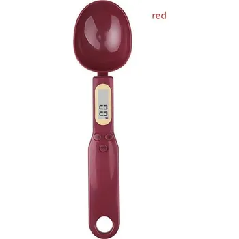 Kuchyňská váha Váha lžíce | digitální vážící lžíce - 0,1 g až 500 g - červená