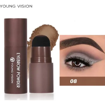 Sada šablon na obočí s voděodolným razítkem - 08