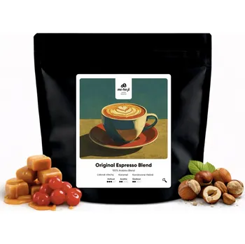 Káva Mohaji Káva Original Espresso Blend Způsob přípravy: Zrnková, Velikost balení: 280 g