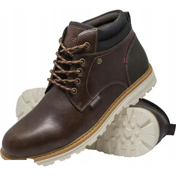 Pracovní obuv Celoroční lehké kožené kotníkové boty BKONKER BR 39