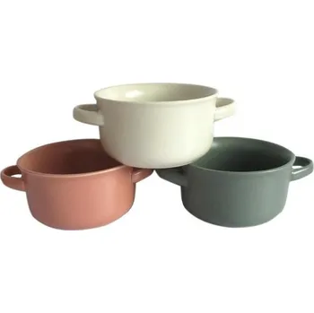 Toro Keramická polévková miska 540 ml mix barev