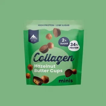 Multipower Collagen Hazelnut Butter Cups 70g