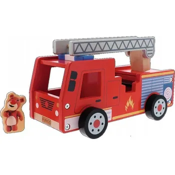Dřevěná hračka Dřevěná Hračka Trefl Hasičský vůz