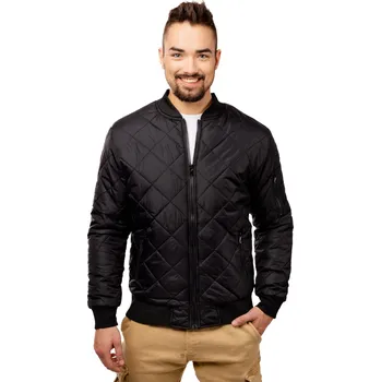 Pánská větrovka Pánská bunda Glano Glano černá | hnědá 2241058