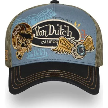 Kšiltovka Von Dutch Patches Tiger 2 cap blue