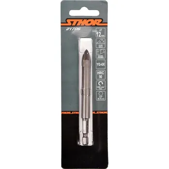 Vrták Vrták do skla a keramiky 12mm HEX